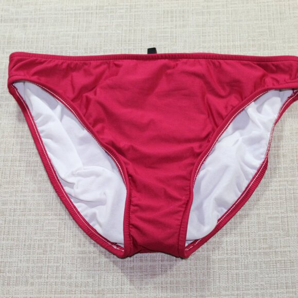 Island Escape Dark Fuchsia Bikini Bottom - Picture 1 of 5